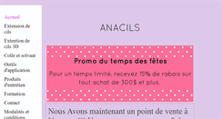 Desktop Screenshot of anacils.com